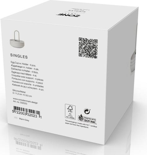 Tácky na vajíčka Singles