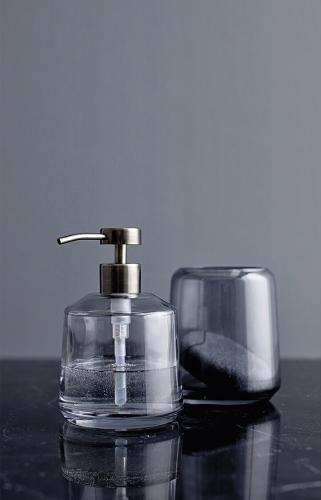Kelímek na zubní kartáček Vintage Smoke Glass