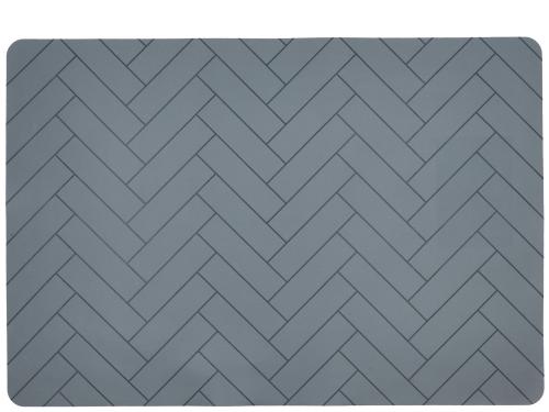 Prostírání 33x48 Tiles China blue Silicone