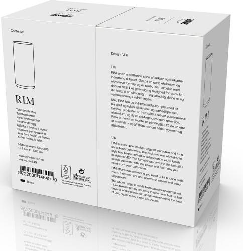 Kelímek na zubní kartáček Rim