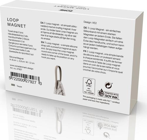 Magnetické poutko na ručníky Loop