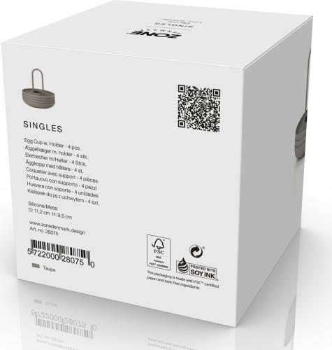 Tácky na vajíčka Singles