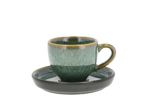 Espresso hrnek s podšálkem