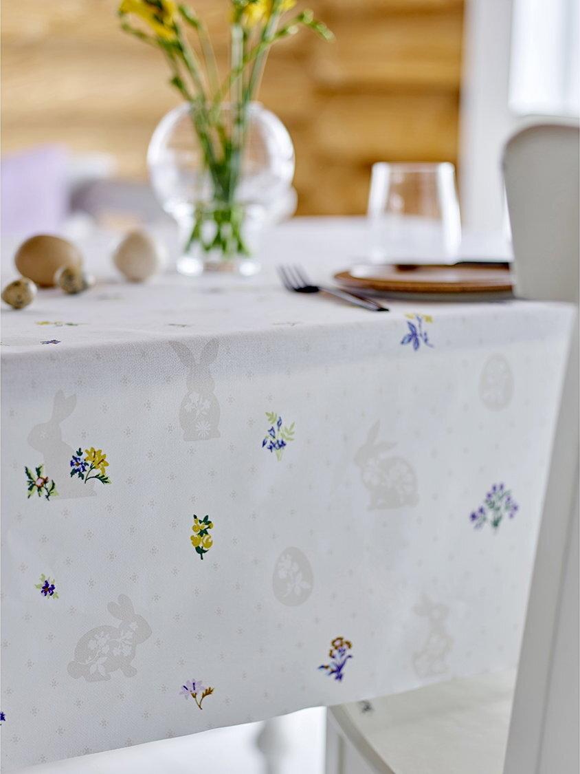 Akrylový ubrus s protiskluzovou úpravou Easter Blossom Multi