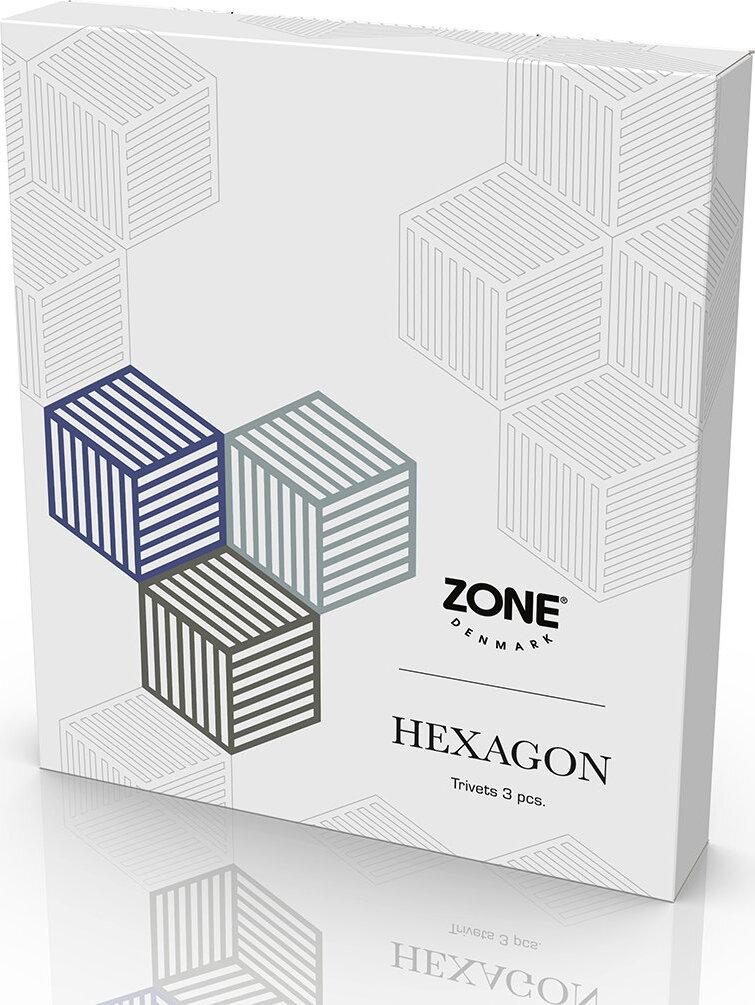 Sada podložek pod horké Hexagon