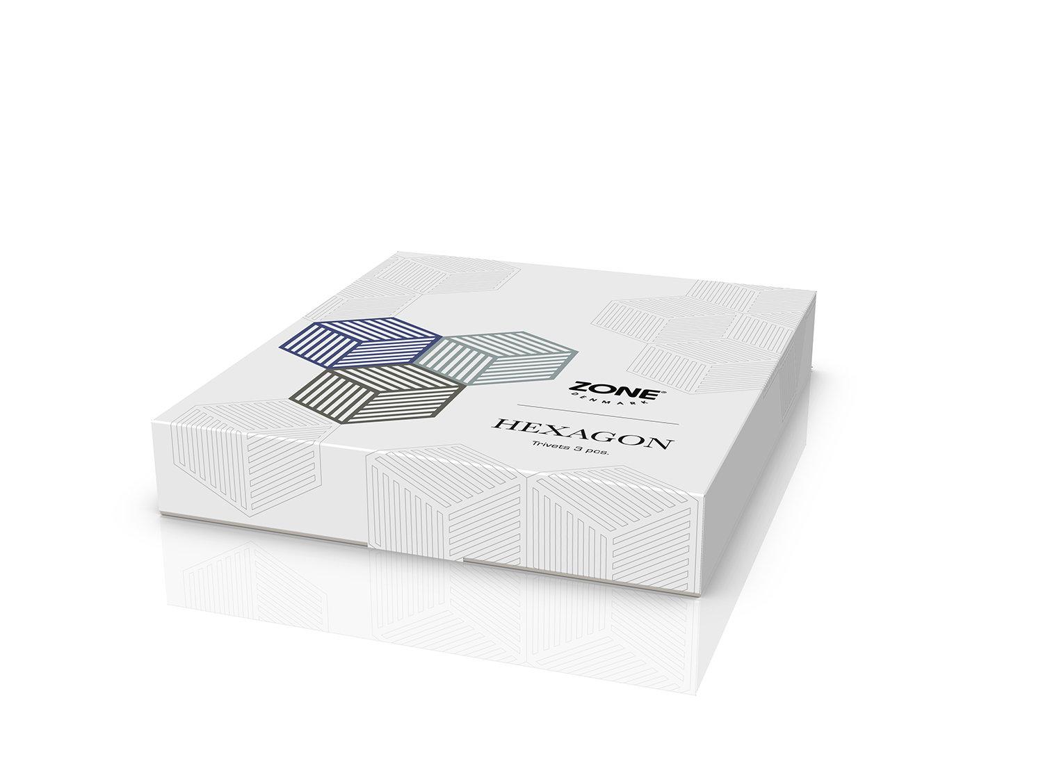 Sada podložek pod horké Hexagon