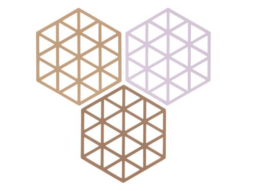 Sada podložek pod horké Triangles