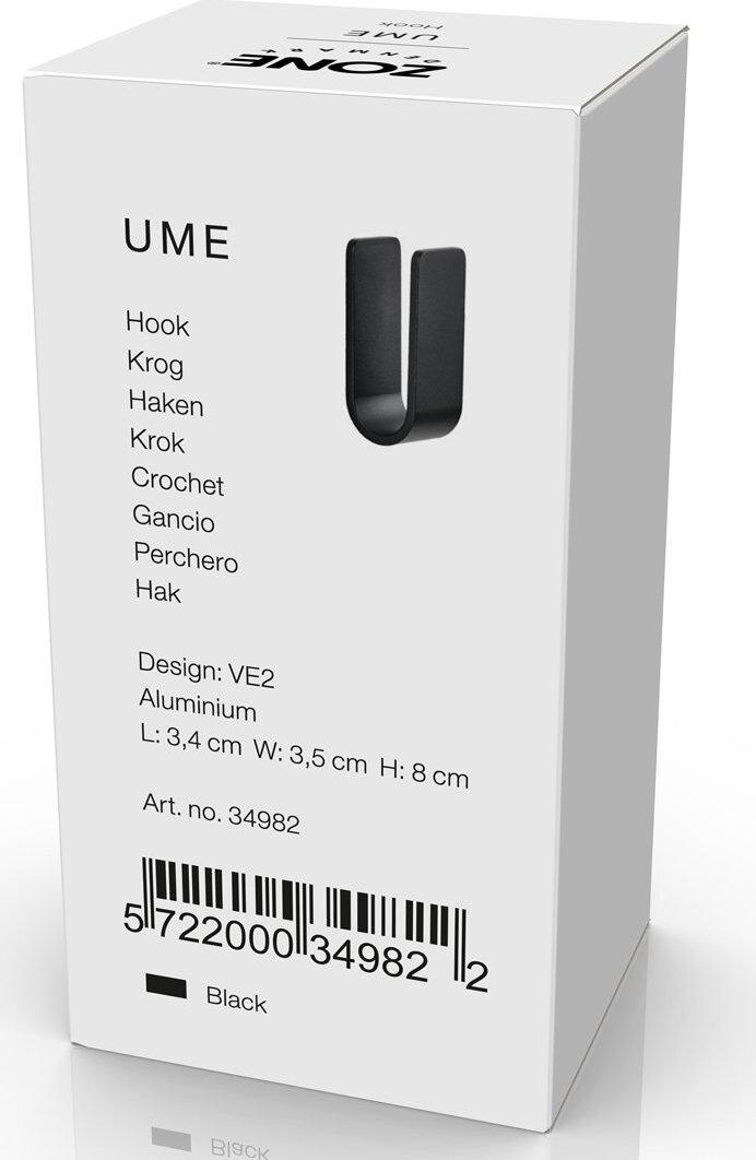 Kovový háček na zeď Ume