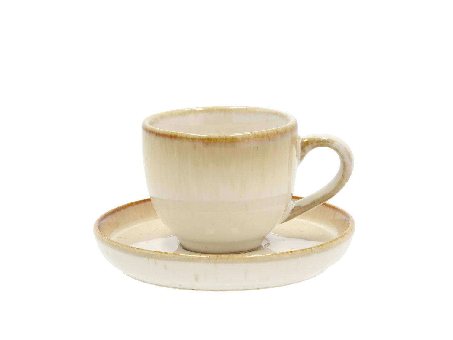 Espresso hrnek s podšálkem