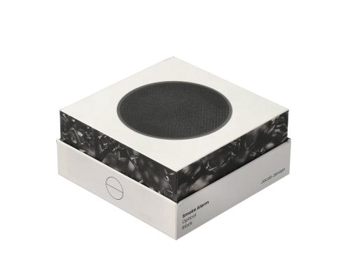 Optický detektor kouře 10 cm Black