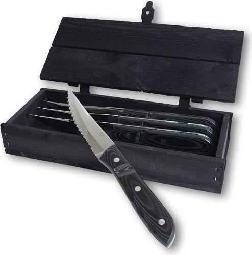 Steakový nůž XL Old Farmer Micarta 23,5 cm (sada 4 ks)