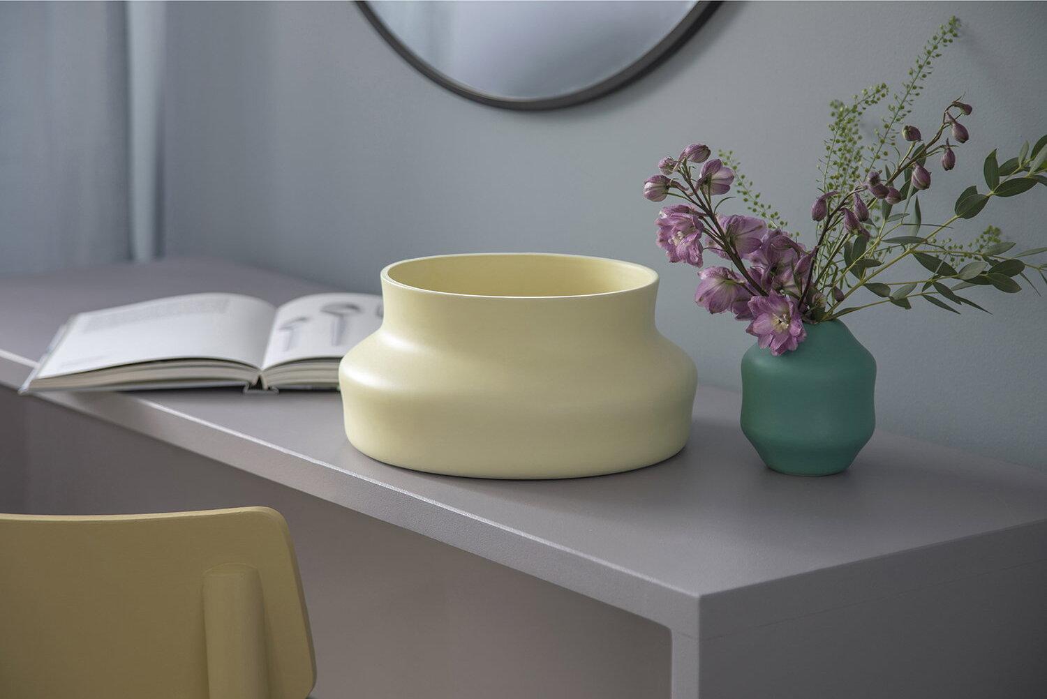 Keramická váza Dorotea Mellow Yellow