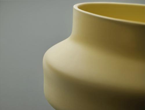 Keramická váza Dorotea Mellow Yellow