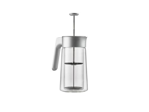 Dvoustěnný skleněný french press