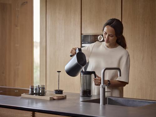 Dvoustěnný skleněný french press
