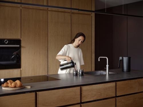 Dvoustěnný skleněný french press