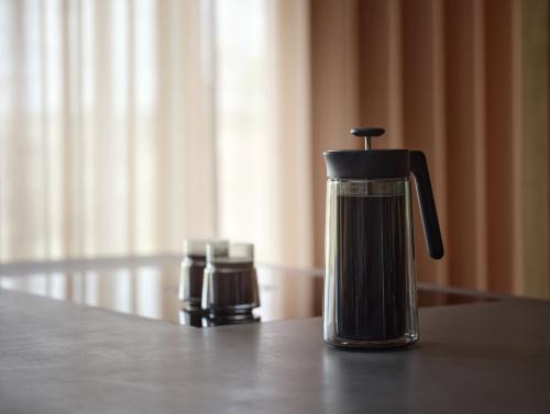 Dvoustěnný skleněný french press