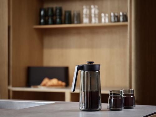 Dvoustěnný skleněný french press