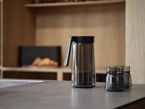 Dvoustěnný skleněný french press