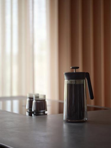 Dvoustěnný skleněný french press