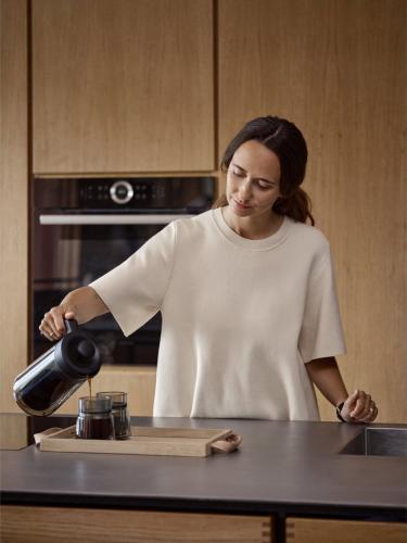 Dvoustěnný skleněný french press
