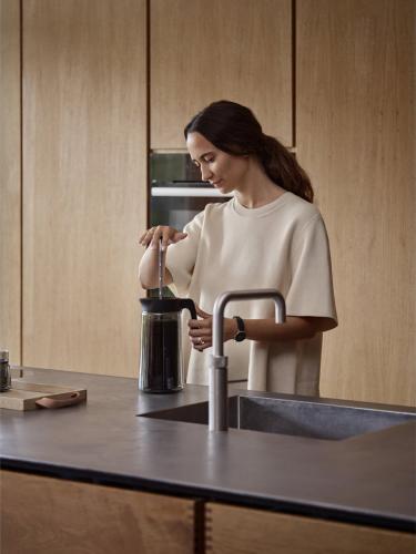 Dvoustěnný skleněný french press