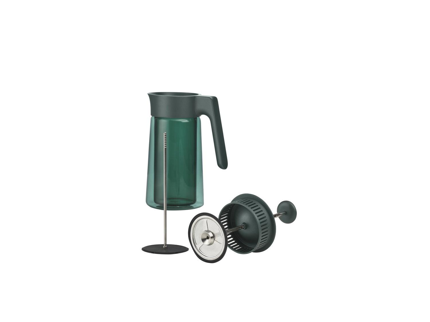 Dvoustěnný skleněný french press