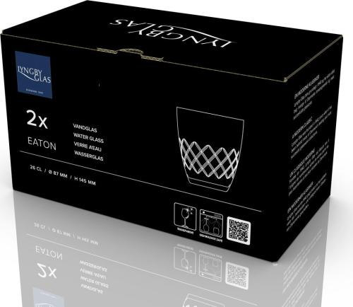 Sada sklenic na vodu Eaton