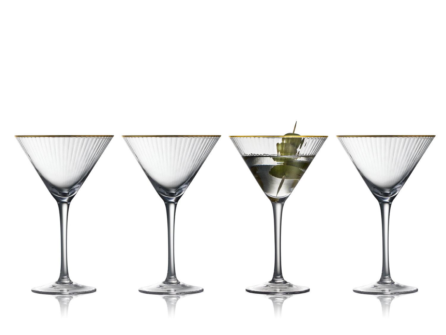 Sklenice na Martini Palermo Gold