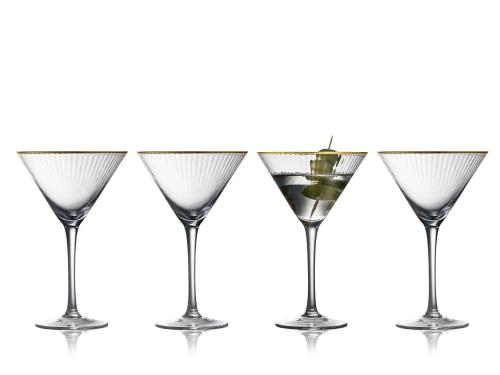 Sklenice na Martini Palermo Gold