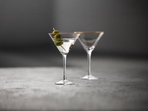 Sklenice na Martini Palermo Gold