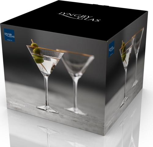 Sklenice na Martini Palermo Gold