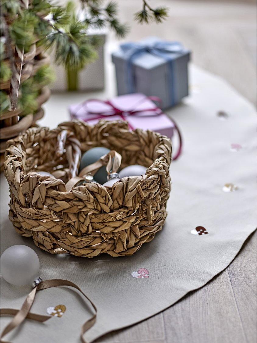 Vánoční ubrus pod stromeček Christmas Hearts