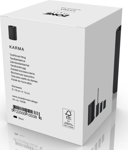 Kelímek na zubní kartáček Karma
