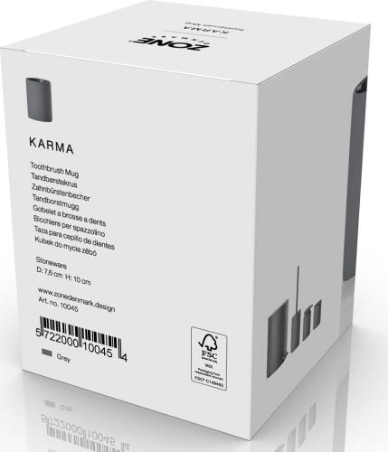 Kelímek na zubní kartáček Karma