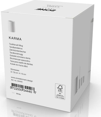 Kelímek na zubní kartáček Karma