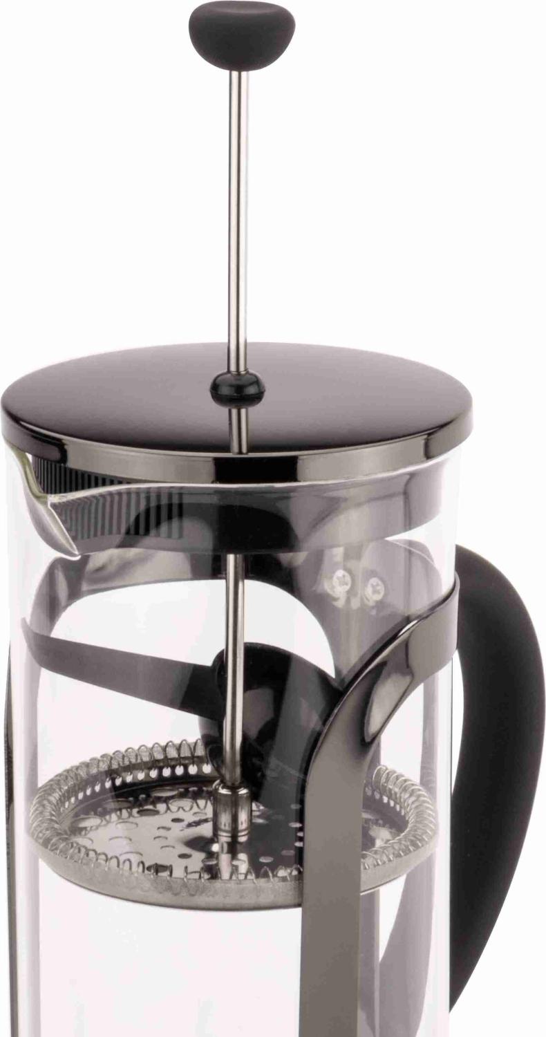 French Press Shiny Black 1,0L