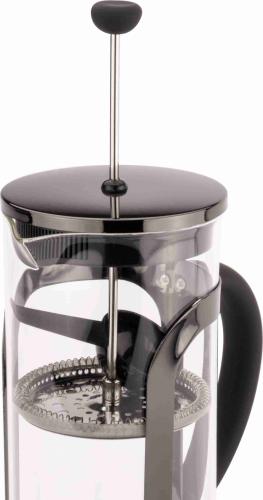 French Press Shiny Black 1,0L
