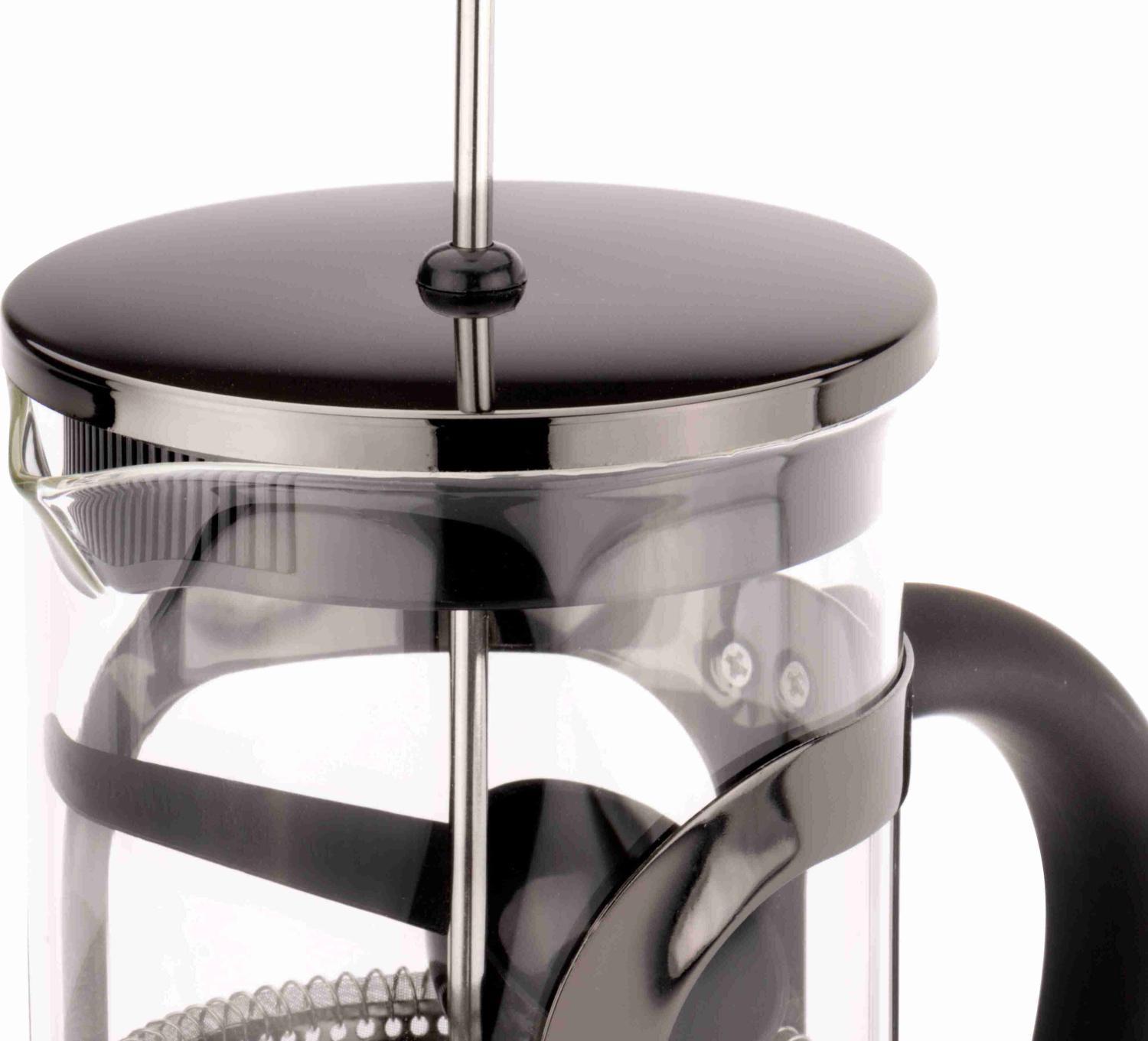 French Press Shiny Black 1,0L