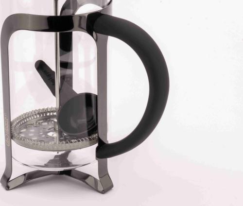 French Press Shiny Black 1,0L
