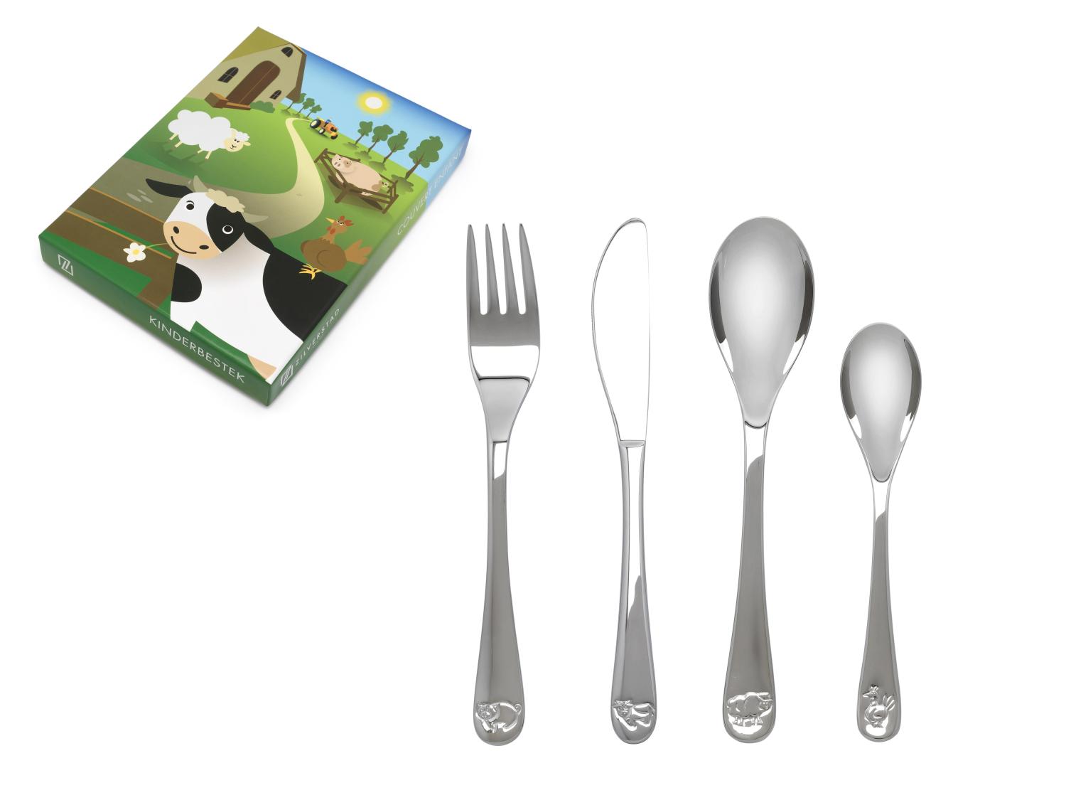 Dětská sada příborů Zvířátka z farmy