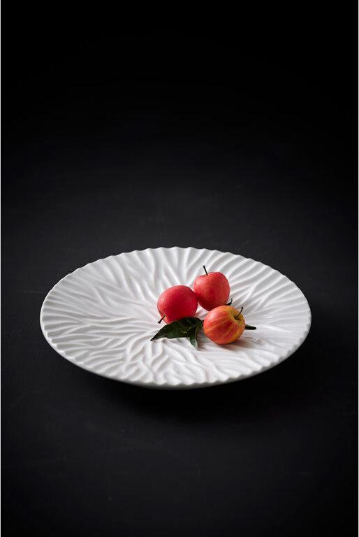 Servírovací talíř Flame 32,5 cm White