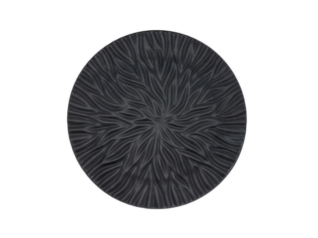 Servírovací talíř Flame 32,5 cm Black