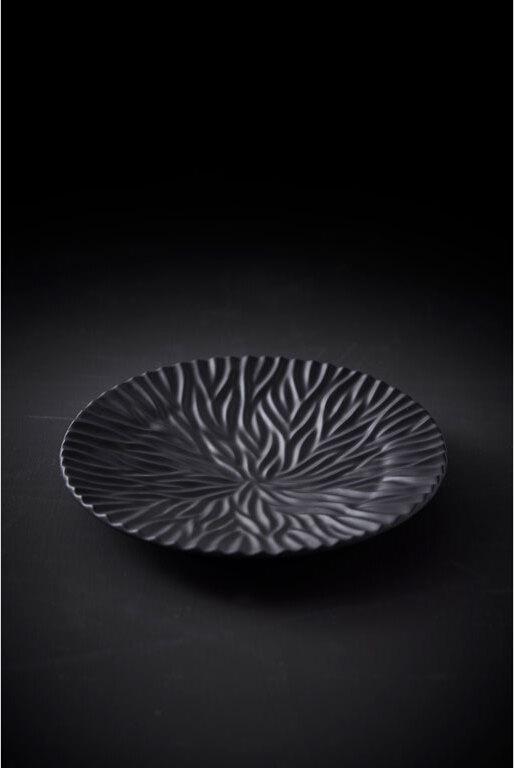 Servírovací talíř Flame 32,5 cm Black
