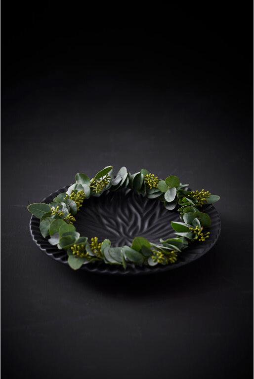 Servírovací talíř Flame 32,5 cm Black