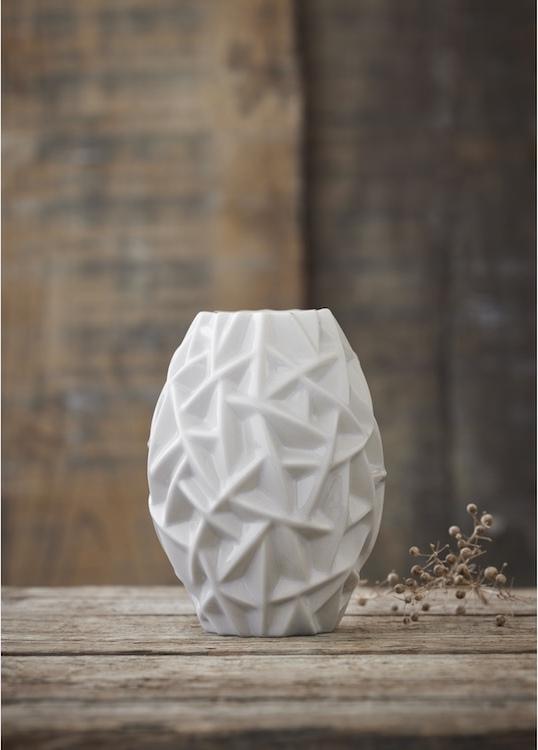 Porcelánová váza Willow White 21 cm