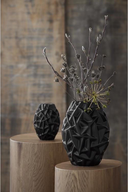 Porcelánová váza Willow Black 26 cm