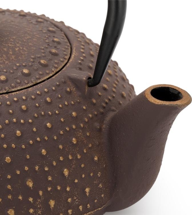 Litinová konvička Anhui  0,9l vínová