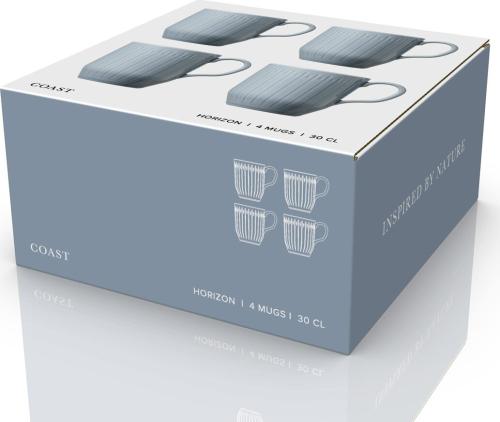 Sada porcelánových hrnků Horizon
